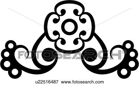 Clip Art - decorative, art, deco, decoration, antique, design, accent. Fotosearch