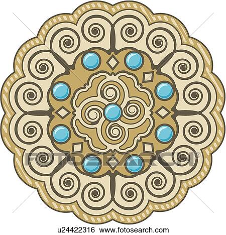 decorative, art, deco, decoration, antique, design, accent View Large Clip Art Graphic Clip Art - decorative, art, deco, decoration, antique, design, accent. Fotosearch