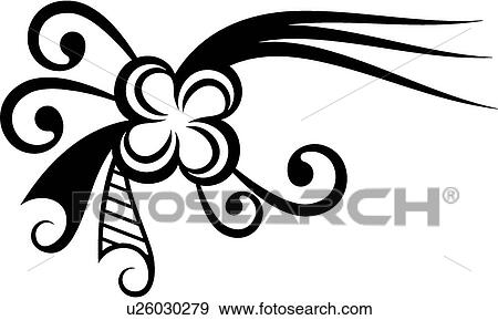 Clip Art - decorative, art, deco, decoration, antique, design, accent. Fotosearch