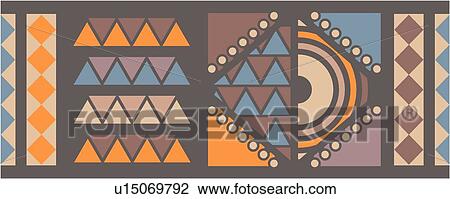 Clipart - decorative, art, deco, decoration, antique, design, accent. Fotosearch