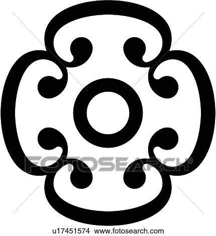 Clipart - decorative, art, deco, decoration, antique, design, accent. Fotosearch