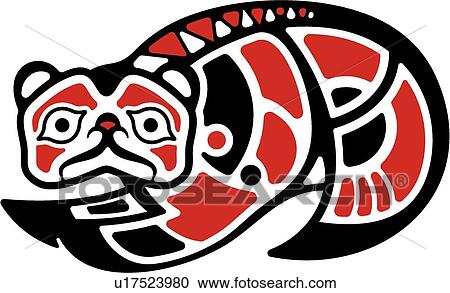 Clipart - decorative, art, deco, decoration, antique, design, accent. Fotosearch