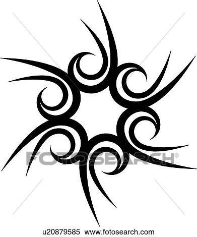 Clipart - decorative, art, deco, decoration, antique, design, accent. Fotosearch