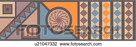 decorative, art, deco, decoration, antique, design, accent View Large Clip Art Graphic Clipart - decorative, art, deco, decoration, antique, design, accent. Fotosearch