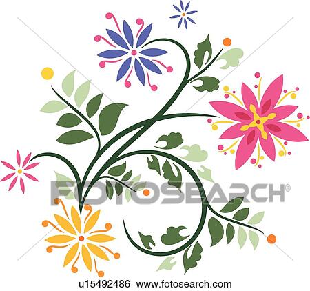 Clip Art - vintage, art, cartouche, classic, background, antique, accent. Fotosearch