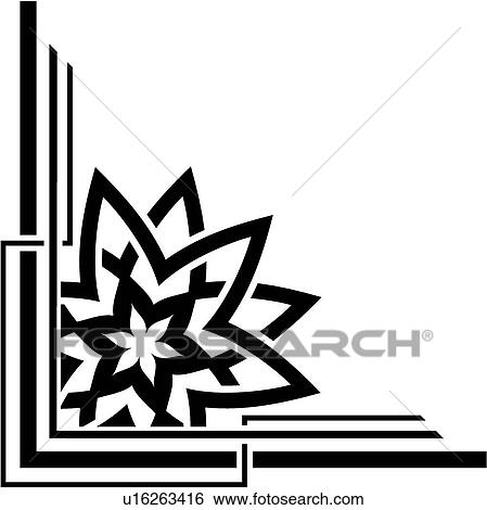 Clip Art - vintage, art, cartouche, classic, background, antique, accent. Fotosearch