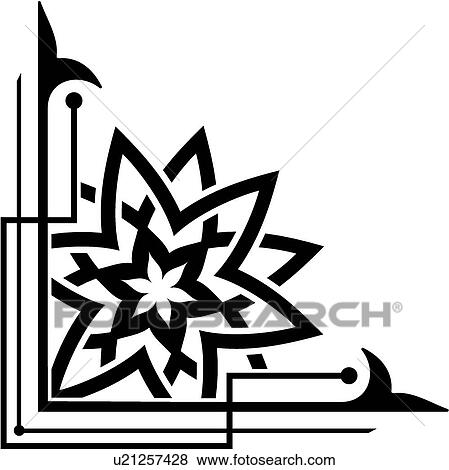 Clip Art - vintage, art, cartouche, classic, background, antique, accent. Fotosearch