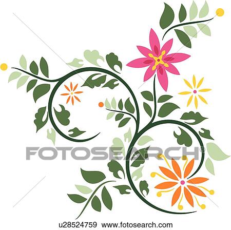 Clip Art - vintage, art, cartouche, classic, background, antique, accent. Fotosearch