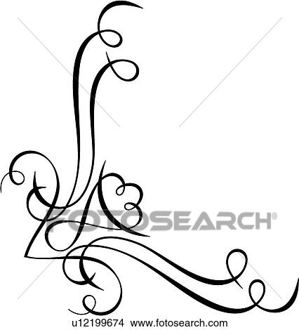 Clipart - vintage, art, cartouche, classic, background, antique, accent. Fotosearch