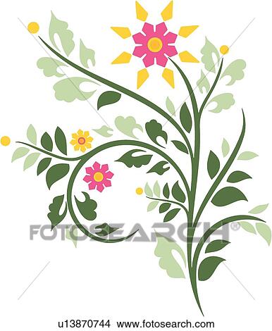 Clipart - vintage, art, cartouche, classic, background, antique, accent. Fotosearch