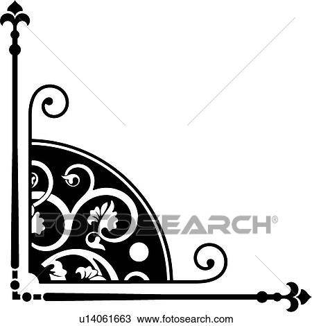 Clipart - vintage, art, cartouche, classic, background, antique, accent. Fotosearch