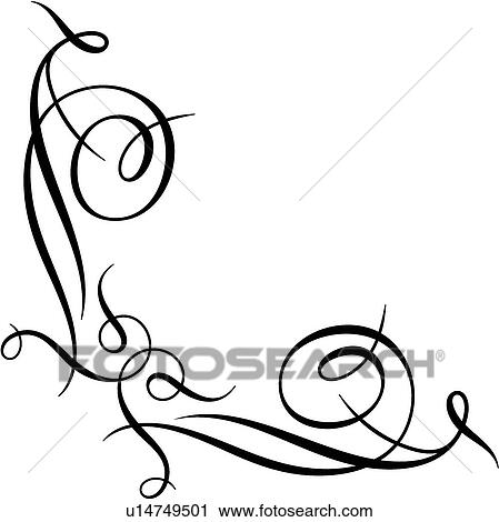 Clipart - vintage, art, cartouche, classic, background, antique, accent. Fotosearch