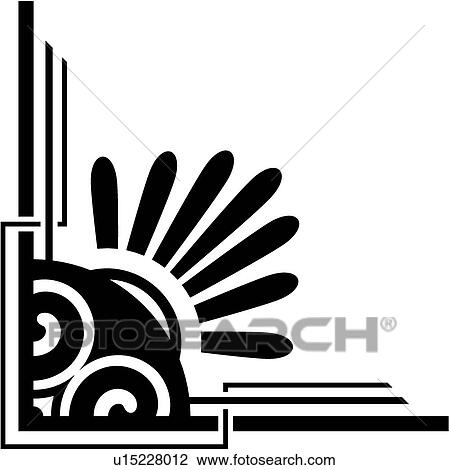 Clipart - vintage, art, cartouche, classic, background, antique, accent. Fotosearch