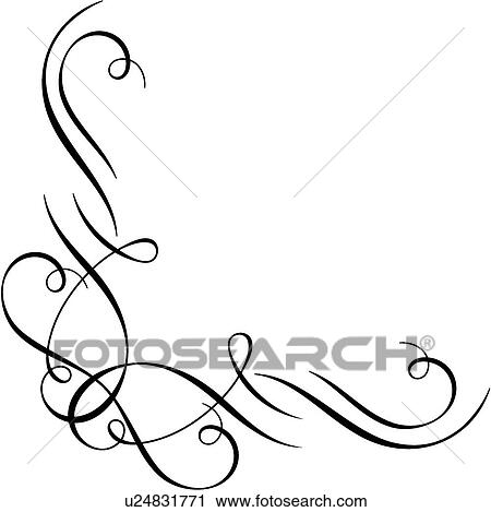 Clipart - vintage, art, cartouche, classic, background, antique, accent. Fotosearch