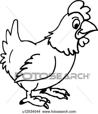 Chicken Clipart U12534544 Fotosearch