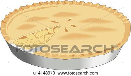 Apple Pie Clipart | u14148970 | Fotosearch