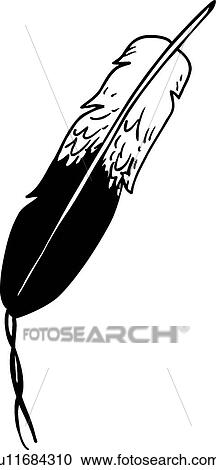 Feather Clipart | u11684310 | Fotosearch