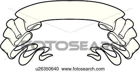 Ribbon Ribbons Scroll Scrolls Banner Banners Decoration