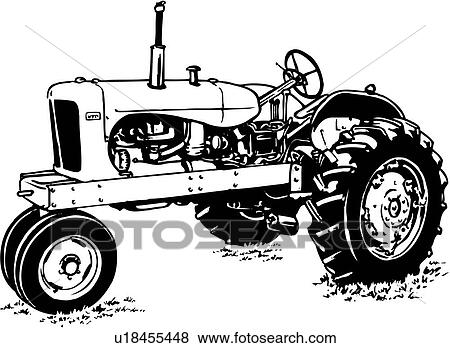 重い 装置 機械 機械類 農場 トラクター イラスト クリップアート U Fotosearch
