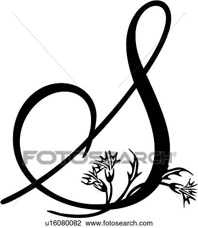 Script Font Monogram Photographs