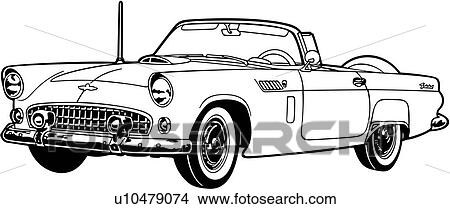 Clipart 1956 ford #1