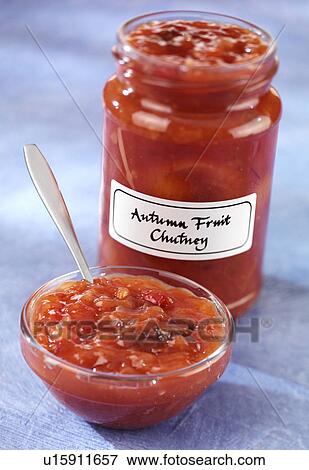 Autumn Fruit Chutney - Non Exclusive View Large Photo Image Stock Photo - Autumn Fruit Chutney - Non Exclusive. Fotosearch
