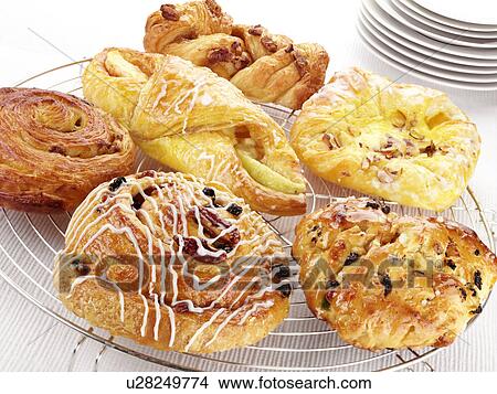 Baking Danish Pastries - Non Exclusive View Large Photo Image Picture - Baking Danish Pastries - Non Exclusive. Fotosearch