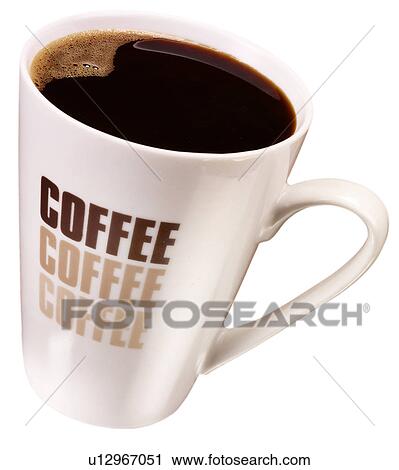 Black Coffee on White - Non Exclusive View Large Photo Image Stock Image - Black Coffee on White - Non Exclusive. Fotosearch
