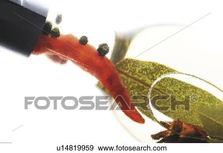 Stock Photo - bottle of vinegar. Fotosearch