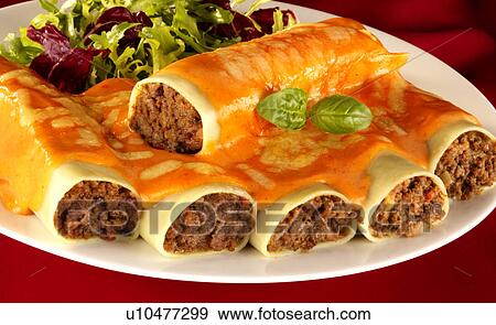 Stock Photo - Cannelloni. Fotosearch