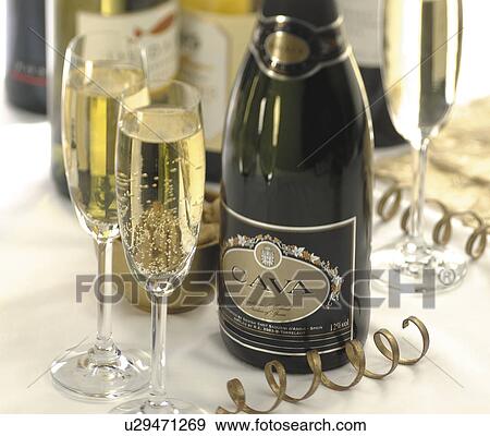 Celebrations with cava View Large Photo Image Stock Photo - Celebrations with cava. Fotosearch
