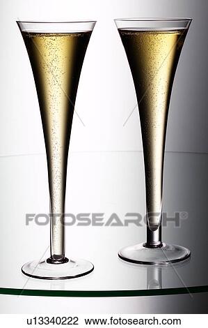 Champagne flutes View Large Photo Image Stock Image - Champagne flutes. Fotosearch