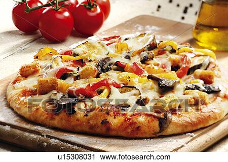 Cheese, sweetcorn and red pepper pizza View Large Photo Image Stock Image - Cheese, sweetcorn and red pepper pizza. Fotosearch
