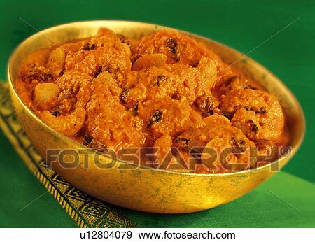 Stock Photo - Chicken Mughlai Curry - Non Exclusive. Fotosearch