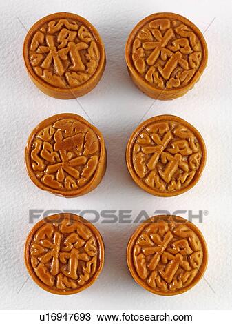 Stock Image - Chinese Chess Cakes. Fotosearch