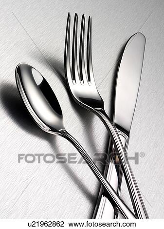 Cutlery View Large Photo Image Stock Image - Cutlery. Fotosearch
