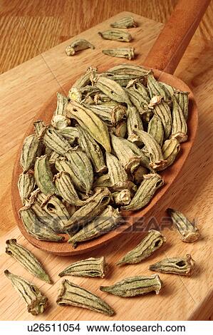 Dried Okra View Large Photo Image Picture - Dried Okra. Fotosearch