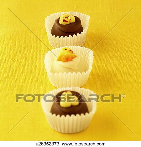 Stock Image - Easter chocolates. Fotosearch