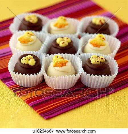Easter chocolates View Large Photo Image Stock Photo - Easter chocolates. Fotosearch