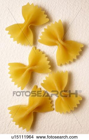 Picture - Farfalle pasta. Fotosearch