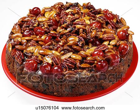 Picture - Festive Fruitcake - Non Exclusive. Fotosearch