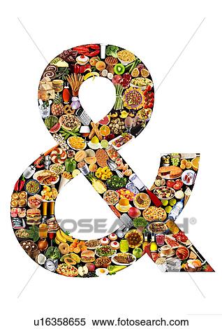 Foodfont and Symbol on Black And White - Non Exclusive View Large Photo Image Stock Photography - Foodfont and Symbol on Black And White - Non Exclusive. Fotosearch
