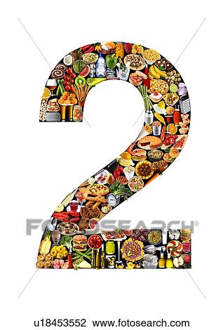 Foodfont Number on Black And White - Non Exclusive View Large Photo Image Stock Image - Foodfont Number on Black And White - Non Exclusive. Fotosearch