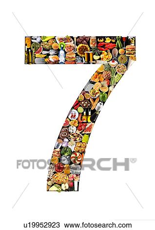 Foodfont Number on Black And White - Non Exclusive View Large Photo Image Stock Image - Foodfont Number on Black And White - Non Exclusive. Fotosearch