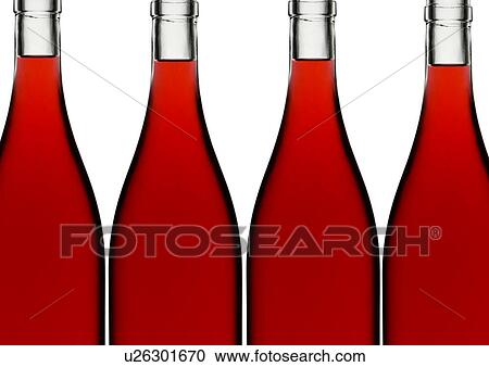 Four Red Wine Bottles on White - Non Exclusive View Large Photo Image Stock Image - Four Red Wine Bottles on White - Non Exclusive. Fotosearch