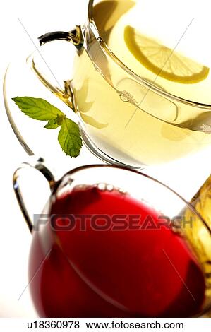 Stock Photo - Fruit and Mint Tea. Fotosearch