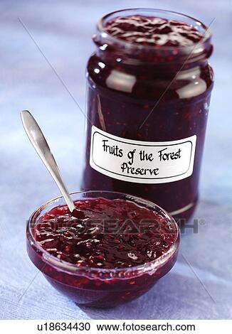 Stock Image - Fruits of the Forest Preserve - Non Exclusive. Fotosearch
