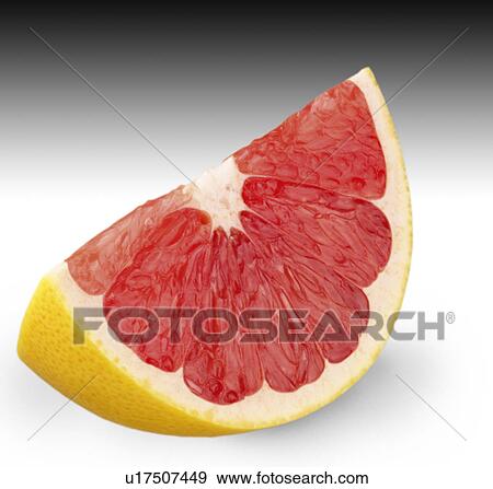 Stock Photo - Grapefruit slice. Fotosearch
