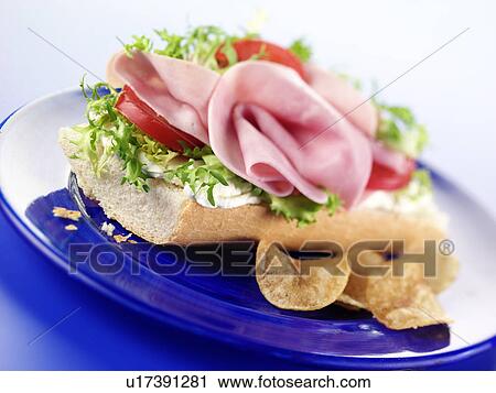 Ham Sandwiches - Non Exclusive View Large Photo Image Stock Image - Ham Sandwiches - Non Exclusive. Fotosearch