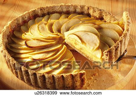 Honey And Apple Tart / Pie - Non Exclusive View Large Photo Image Stock Photo - Honey And Apple Tart / Pie - Non Exclusive. Fotosearch